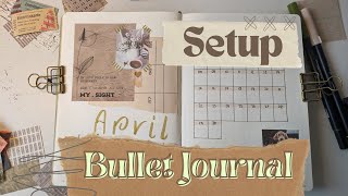 April Bullet Journal Setup | Plan with me | Zeilenzauber