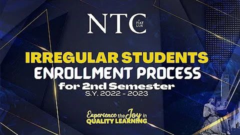 Enrollment Process for Irregular Students 2nd Semester SY 22-23 - DayDayNews