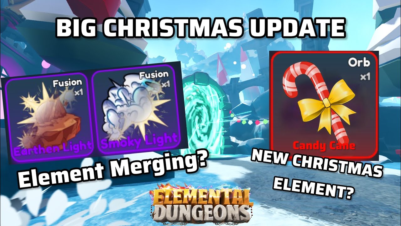 ГРОМКОЕ РОЖДЕСТВЕНСКОЕ ОБНОВЛЕНИЕ! | Подземелья стихий
