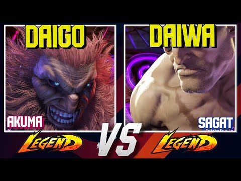 DAIGO UMEHARA (AKUMA) vs DAIWA (SAGAT) 🔥 | STREET FIGHTER 6 HIGH LEVEL MATCH