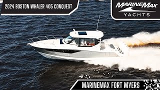 2024 Boston Whaler 405 Conquest Walkthrough