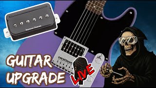 🔴Seymour Duncan P-Rails Installation  OPEN CHAT  | The Atari Creep