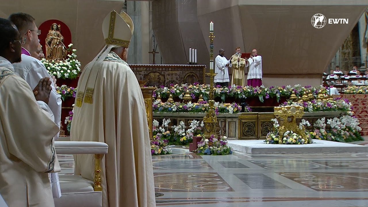 HIGHLIGHTS Pope Francis' Trinity Sunday Holy Mass at the Vatican on the First World Children's Day