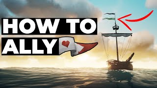 How to form an ALLIANCE in Sea of Thieves!