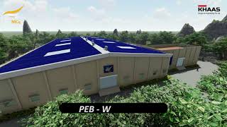 PEB Warehouse Rendering Walkthrough | KHAAS Group