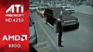 Grand Theft Auto 4 Gameplay ATI Radeon HD 4250 / AMD 880G