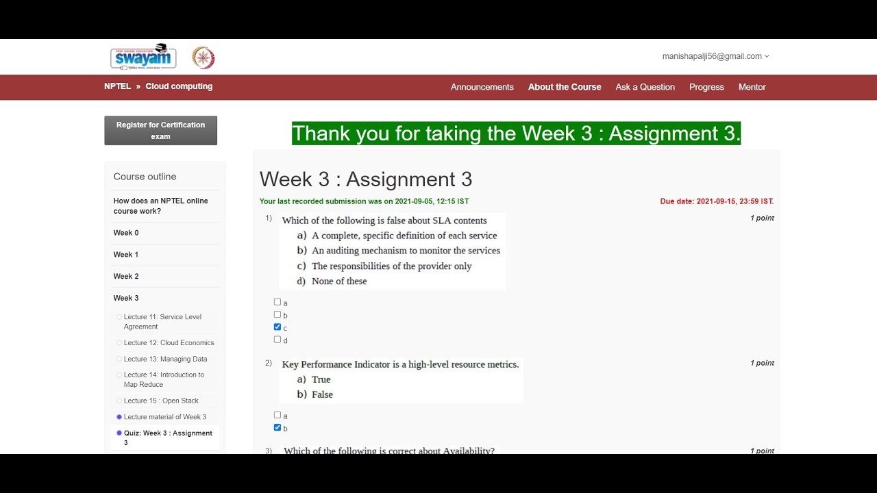 cloud computing week 3 assignment solution
