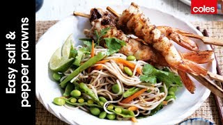 Easy Salt & Pepper Prawns