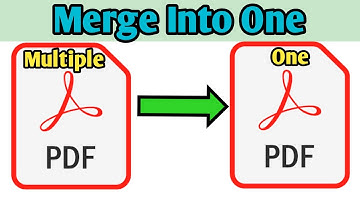 How to Merge pdf files into one | Combine PDF | Hindi