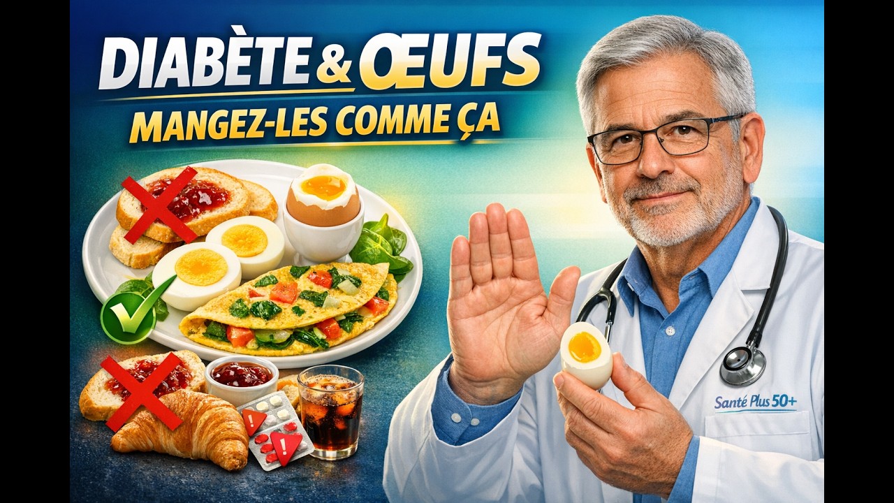 Diabète & Œufs : La Bonne Façon de Les Manger Sans Faire Monter Votre Glycémie (Avis du Dr Franque)