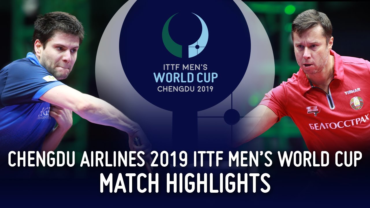 Dimitrij Ovtcharov vs Vladimir Samsonov | 2019 ITTF Men's World Cup Highlights (Group)