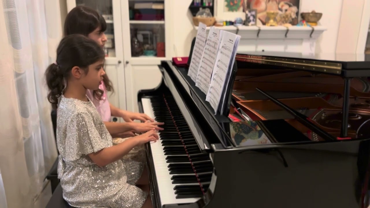 The Merry Shepherd, no.5 from Ten Little Duets for the Young Pianist