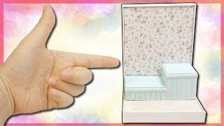 [DIY Miniature] 박스로 미니어쳐 룸박스 만들기 Miniature Roombox DIY ミニチュ ｜HATSAE 핫새
