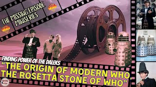 Doctor Who Missing Episodes Top Reasons We Need Power Of The Daleks Found