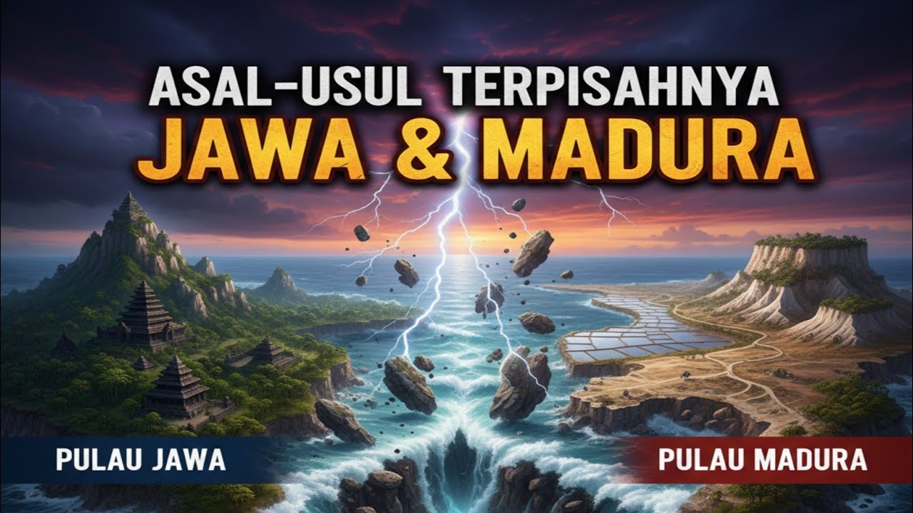TERUNGKAP‼️ Asal-usul Terpisahnya JAWA & MADURA