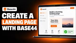 How to Create a Landing Page With Base44 | Step-by-Step Tutorial 2026
