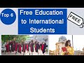 Top 6 countries where tuition is free and affordable for international students