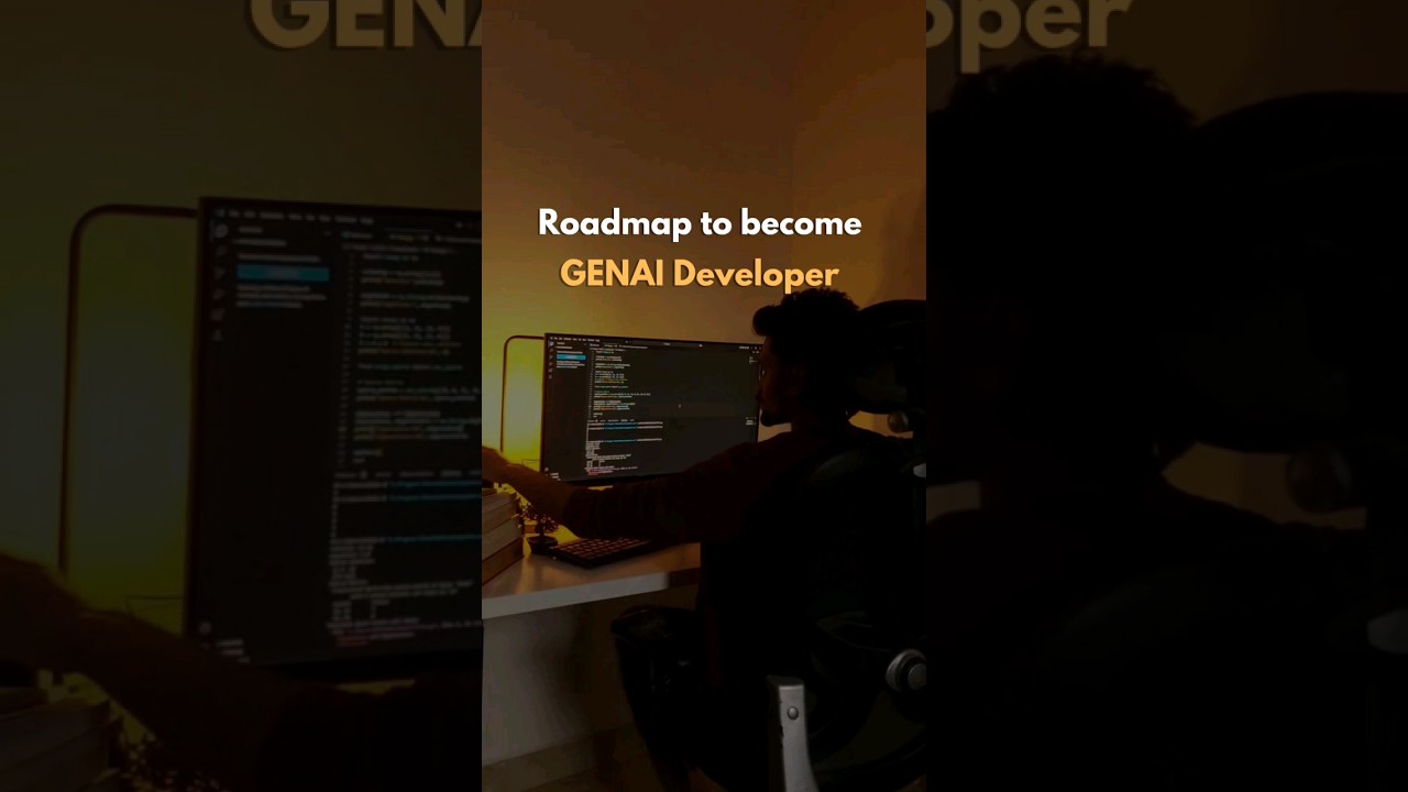Roadmap to become Generative AI Developer | Free Resources | Charan_techstudio