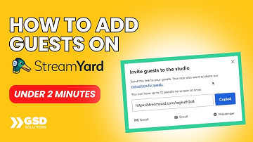 How to Add Guests on Streamyard Live | Learn in 2 Minutes