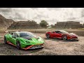 Forza Horizon 5 Drag Race: Lamborghini Huracan STO Supercharged vs Ferrari SF90 Stradale