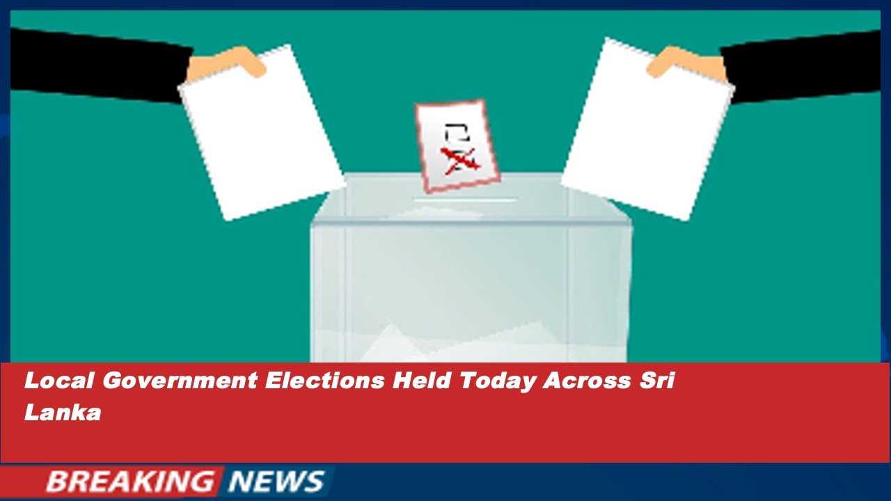 Local Government Elections Held Today Across Sri Lanka