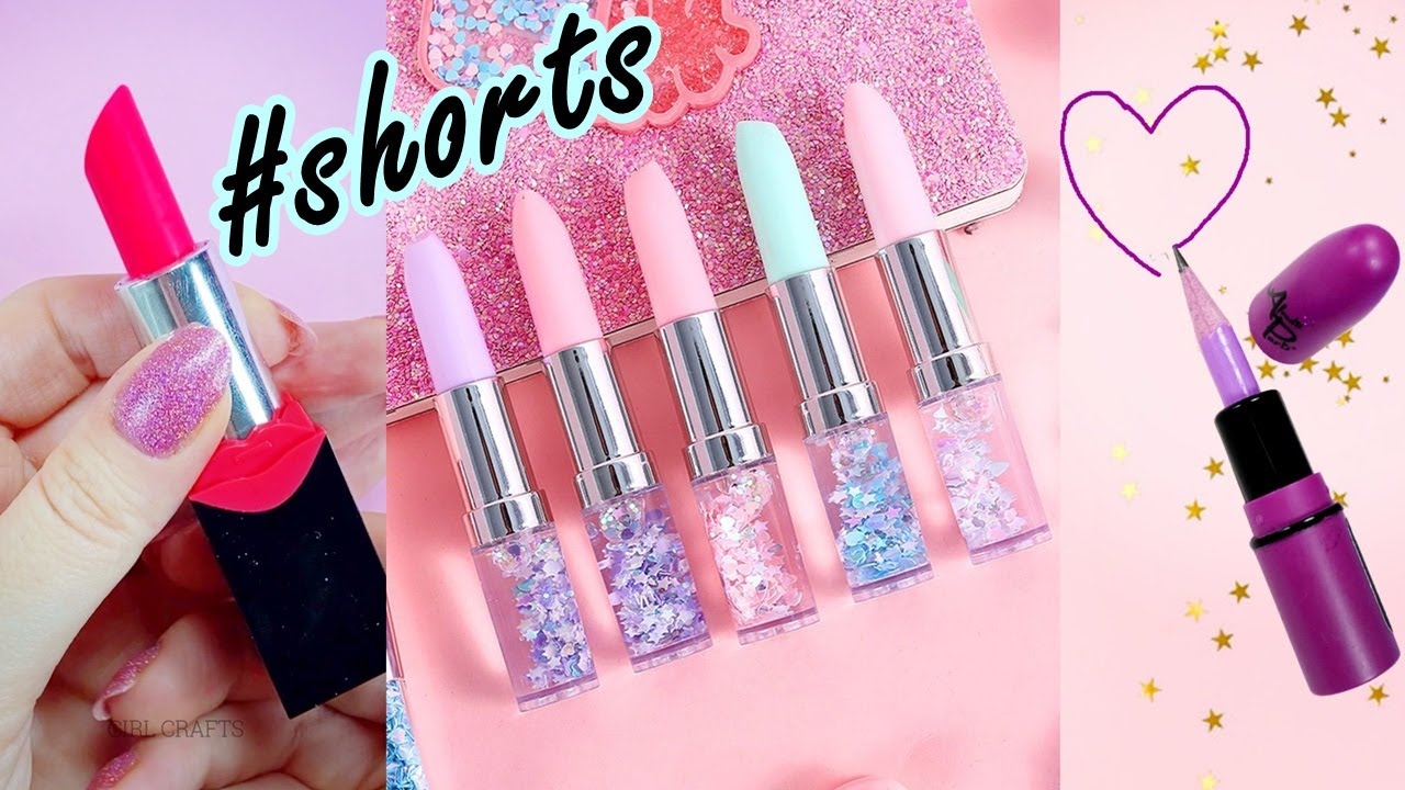 diy-school-supplies-lipstick-pen-pen-decoration-ideas-shorts
