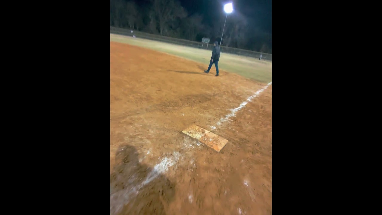 took a bad pitch and hit it 😎🥎 