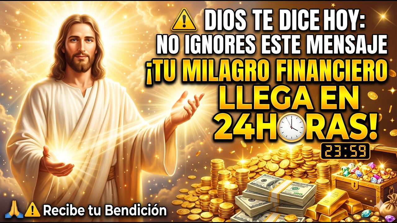 DIOS TE DICE HOY NO IGNORES ESTE MENSAJE TU MILAGRO FINANCIERO LLEGA EN ...