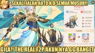 GILA!! THE REAL F2P AKUN NYA GG BANGET 🔥 MONKEY KING ARENA OF HEROES screenshot 3