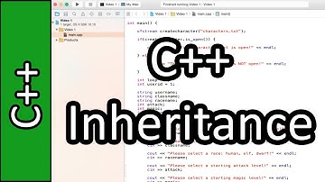 Inheritance - C++ Programming Tutorial #42 Part 1 (PC / Mac 2015)