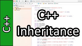Inheritance - C++ Programming Tutorial #42 Part 1 (PC / Mac 2015)