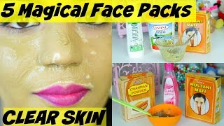 5 Magical Face Packs For Acne,Black Spots ,Skin Complexion, Younger looking Skin | SuperPrincessjo
