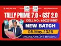 Tally Prime with GST 7.0 Latest Version Online new Batch Starts on 08.May.2026 | 6302514887
