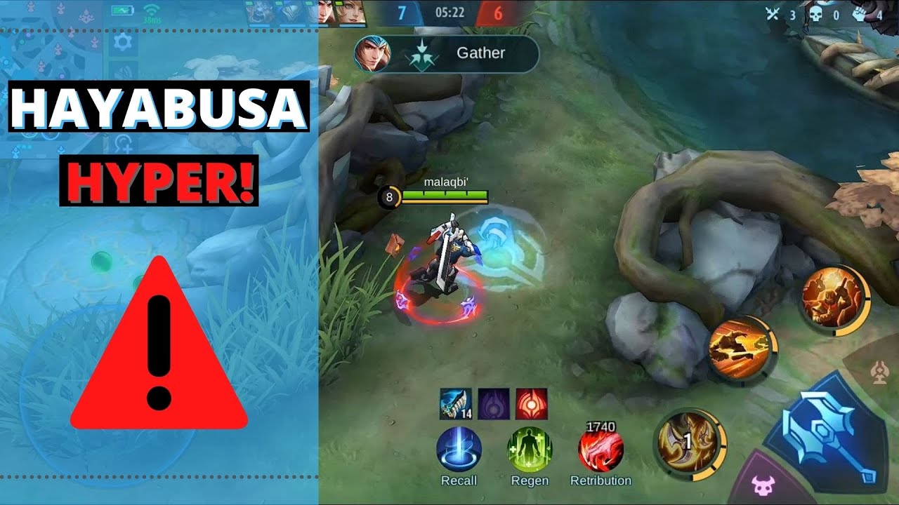 Ranked Hyper Carry | HAYABUSA Gameplay | Mobile Legends