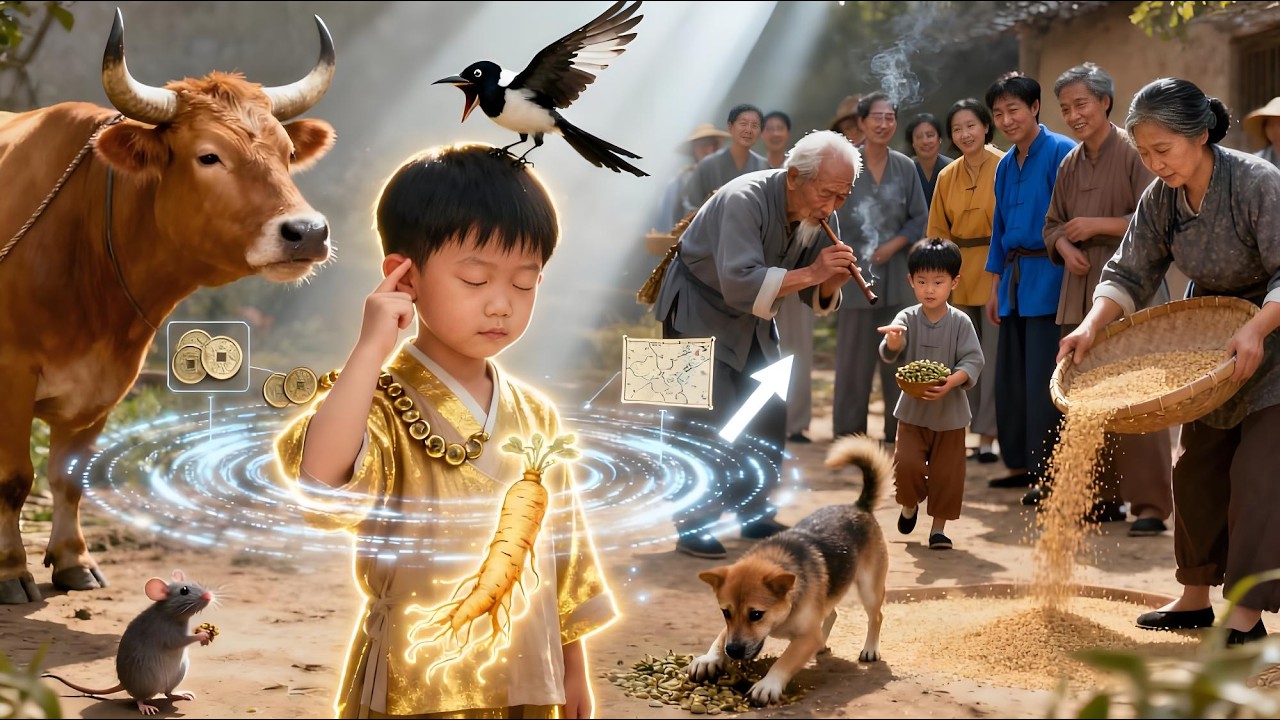 六歲農娃陳小寶突然覺醒「獸語精通」，老黃牛帶頭爆料藏寶洞、神秘種子、稀有藥材統統到手！看這位古代最強「動物合夥人」如何從家徒四壁，一路逆襲年入百萬，更帶領整個村子致富翻身！