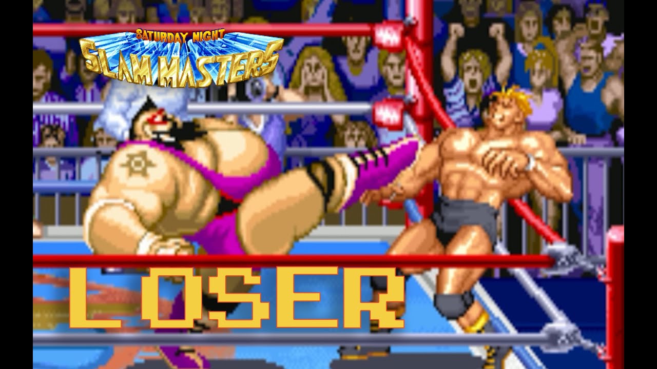 Gunloc in Trouble - Saturday Night Slam Masters - Jumbo Dominates Gunloc