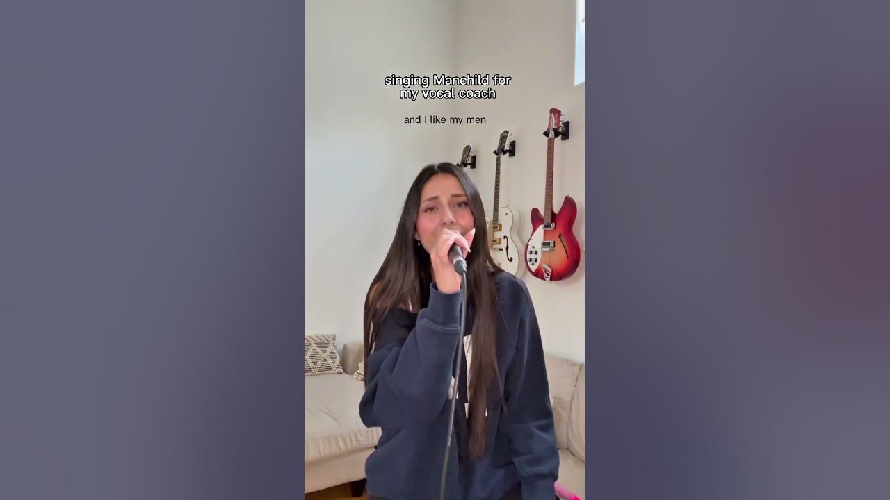 Manchild @Sabrina Carpenter #manchild #cover #vocalcoach #vocalcoachreacts #sabrinacarpenter