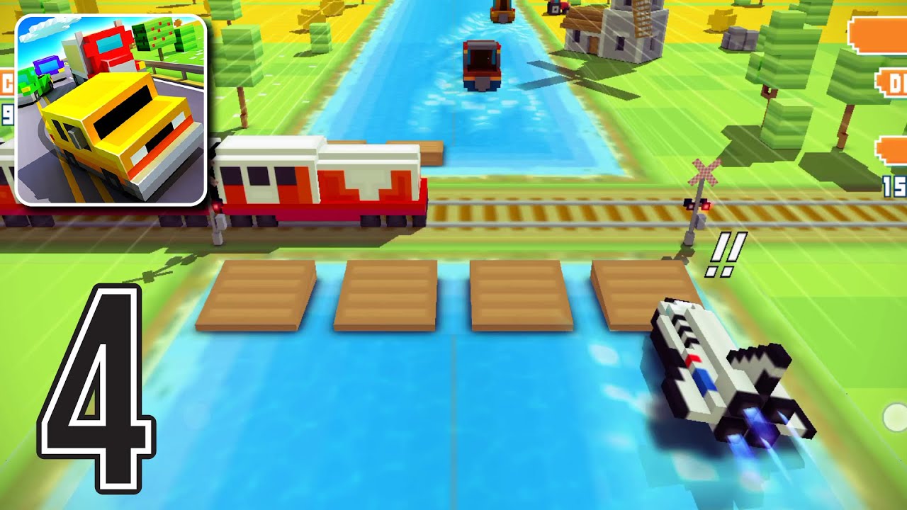 Blocky Highway: Traffic Racing - Space Shuttle - Gameplay Walkthrough part 4 (Android, IOS)