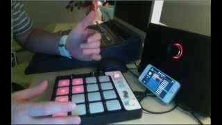 Chris Domingo - iRig Pads groove and beat production