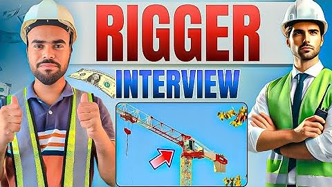 Rigger Interview | Tower Crane Signal Man Interview | Rigger