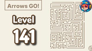 Arrows GO! — Level 141 Walkthrough & Solution 🧩✨ 