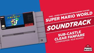 Sub-Castle Clear Fanfare - Super Mario World Soundtrack - SNES