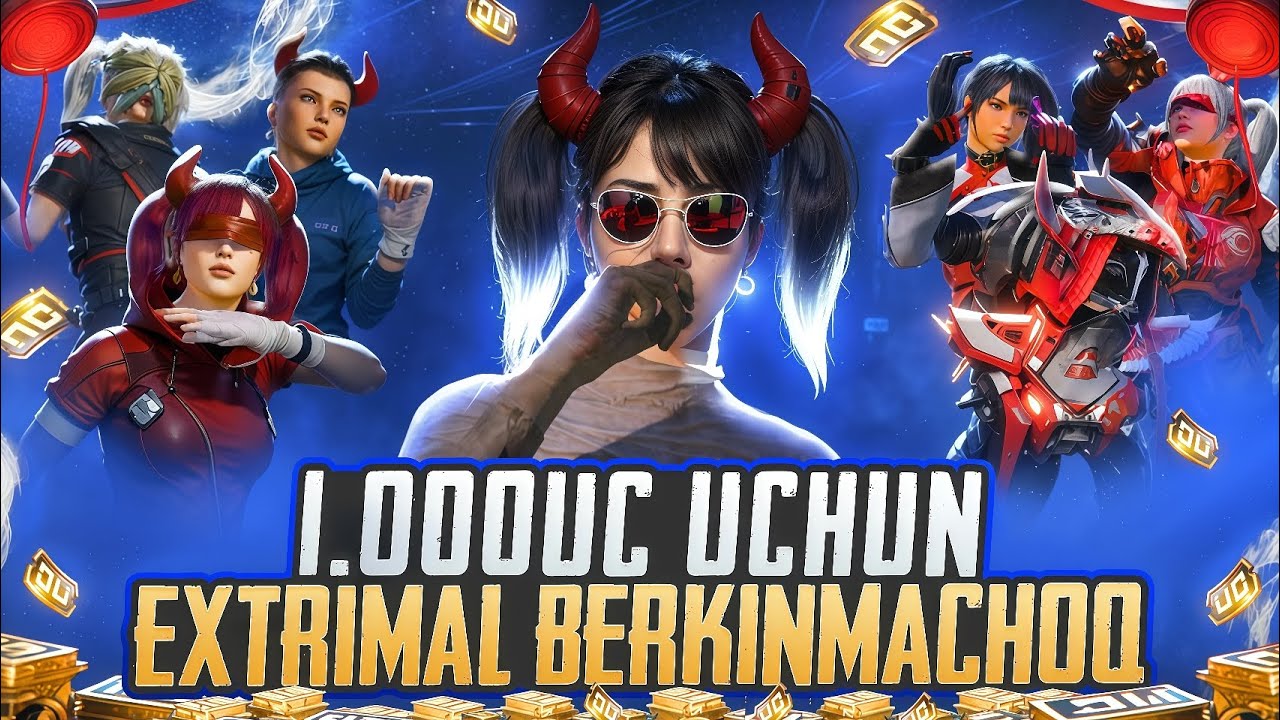 BERKINMACHOQ 1000UC UCHUN 😨 7TA ISHTIROKCHI KIM GʻOLIB BOʻLDI