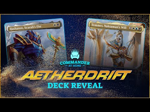 Aetherdrift Commander Deck Reveal - ETERNAL MIGHT! - YouTube