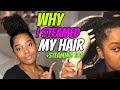 Why Steaming Can Change Your Natural Hair | Vlogmas Day 12