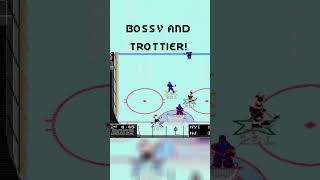 DYNASTY MAGIC! 🏝️ Bossy &amp; Trottier 2-on-0 Breakaway Goal (NHL '94 Genesis)