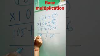 Famous base multiplication#base 100#vedic math.. Wealth