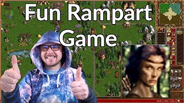 Fun Rampart Game! || Heroes 3 Rampart Gameplay || Jebus Cross || Alex_The_Magician