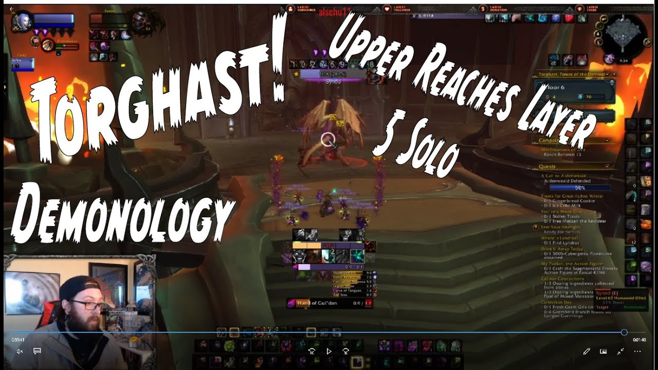 How to solo Upper Reaches as Demonology YouTube