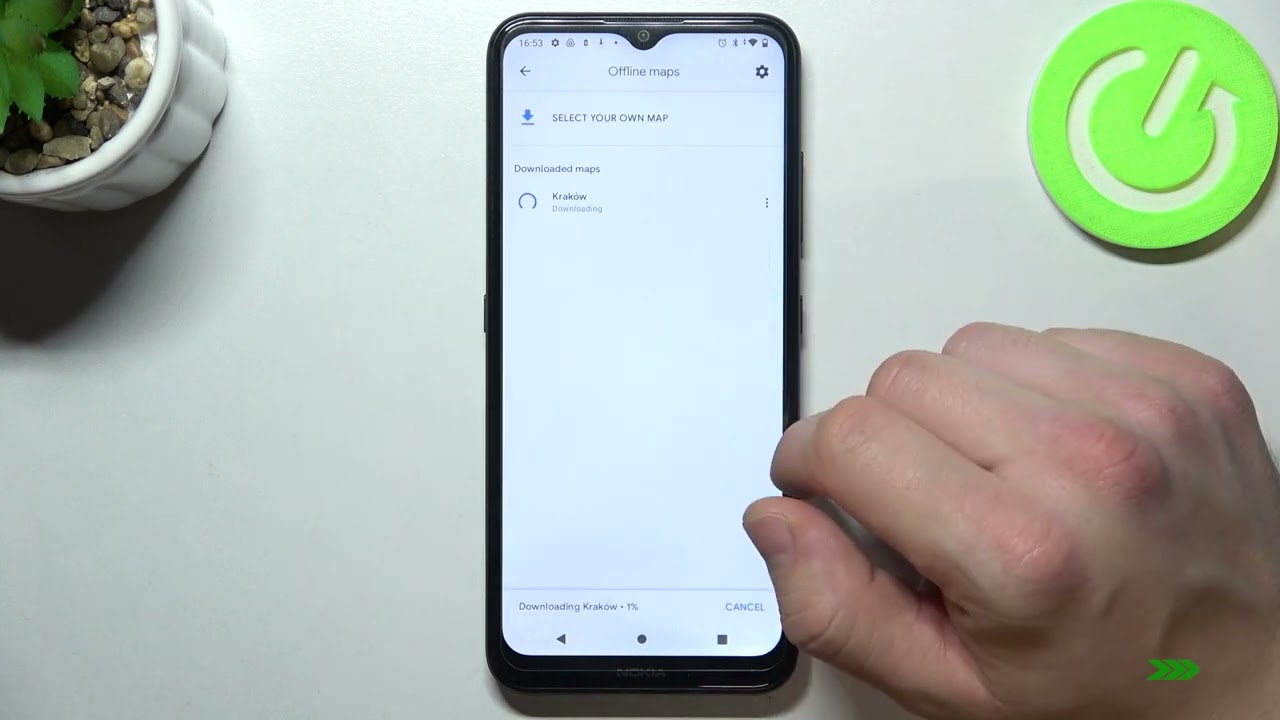 How to Use Google Maps Offline in NOKIA 1.4 YouTube